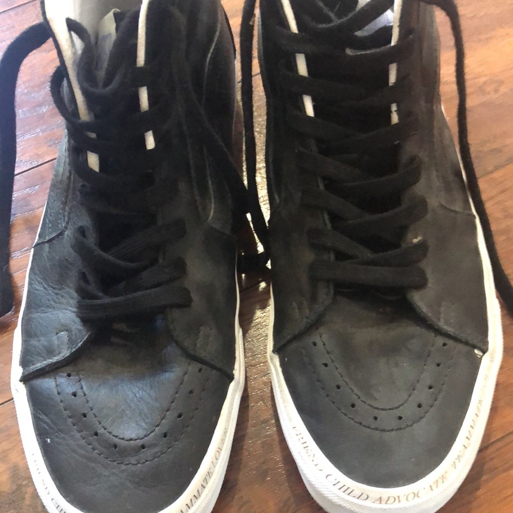 Vans Divine Energy black high tops, size 10.5 - Picture 4 of 7